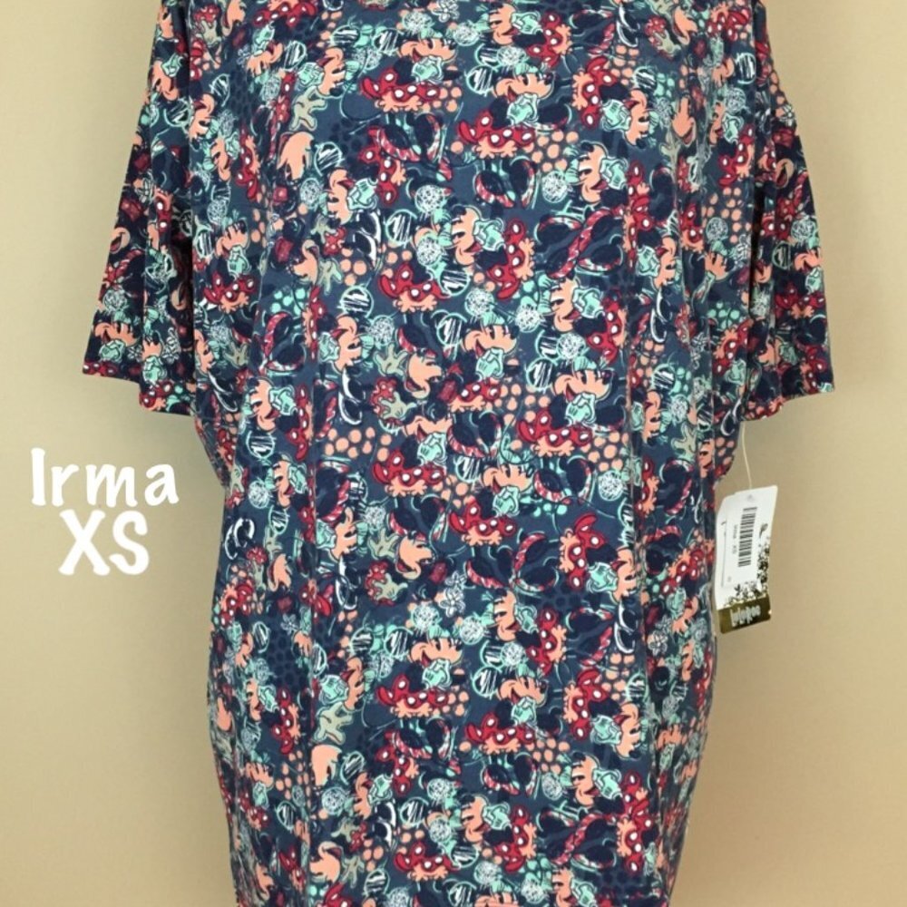 LuLaRoe Disney Irma Brand New with tags Minnie Mouse